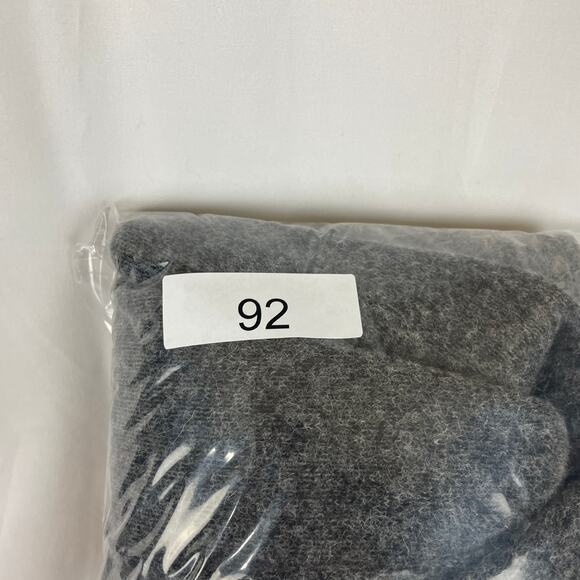 Cut Loose Lapel Collar Wool Vest Made in USA Lava Gray 3985315 Women's Size L - Picture 10 of 10